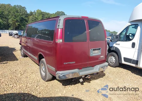 2001 Chevrolet Express from USA, damaged, VIN 1GAHG39G211159719